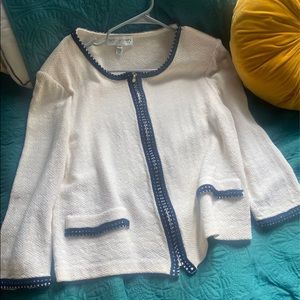 St. John’s Blazer zip up jacket